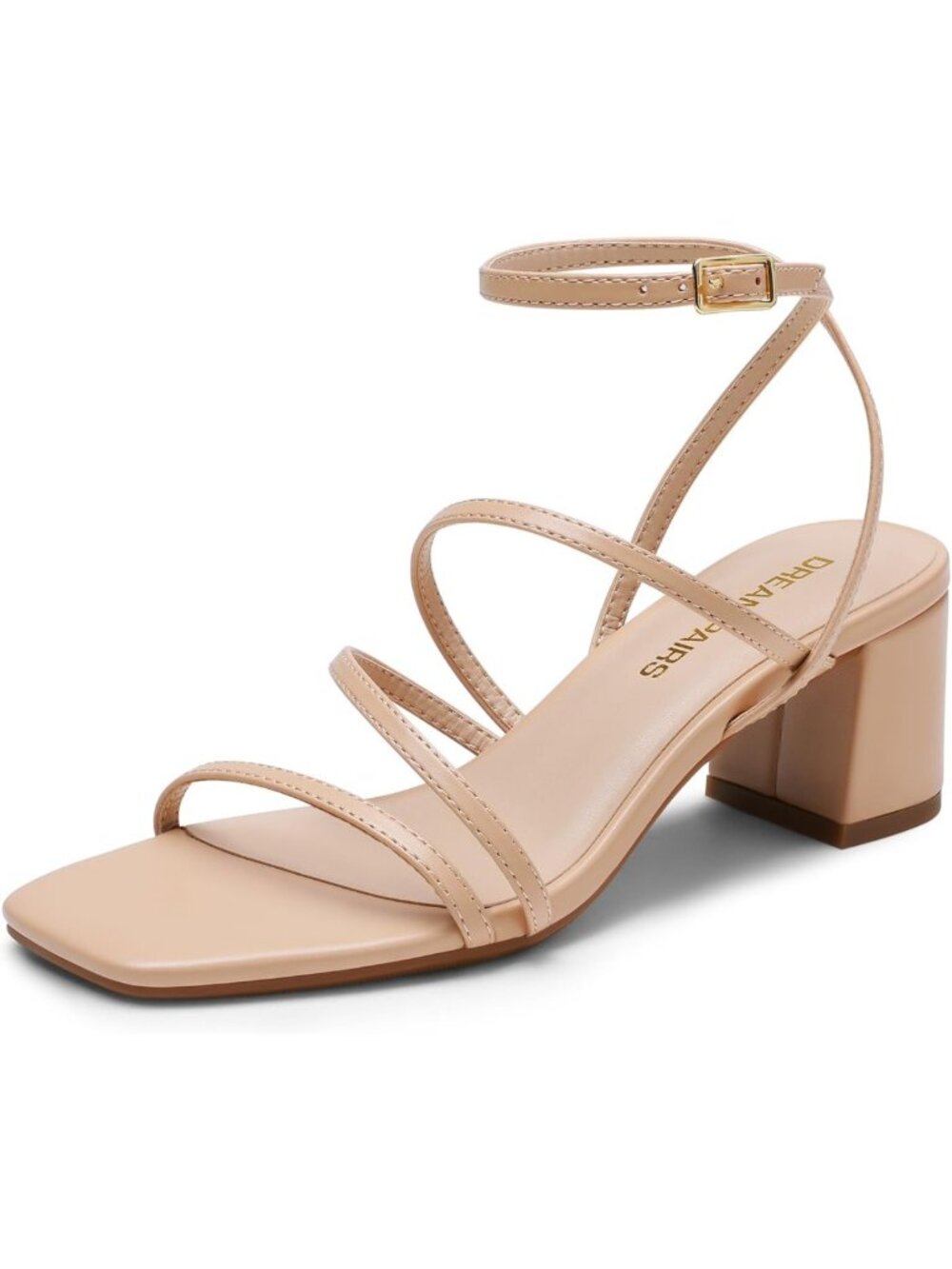 Chic Women's Strappy Block Heel Sandals - Comfortable, Stylish, Perfect for